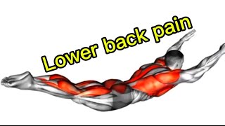 20 exercises for No more back pain athome back pain workout [upl. by Navanod]