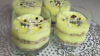 Vous avez du lait et un citron ❓ Faites ce merveilleux dessert sans four sans œuf ASMR [upl. by Raimondo]