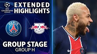 Paris SaintGermain vs RB Leipzig Extended Highlights  UCL on CBS Sports [upl. by Siduhey127]