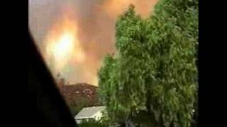 Video Montage San Diego quotFirestormquot  October 26 2003 Cedar Fire Video [upl. by Naicad]