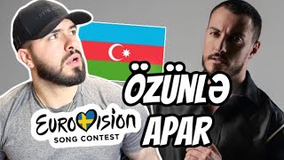 🇦🇿 FAHREE Ft Ilkin Dovlatov  Özünlə Apar Azerbaijan Eurovision 2024 British REACTION [upl. by Ahtoelc458]