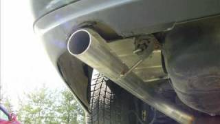 CLK320 Stock muffler than no muffler [upl. by Kiersten]