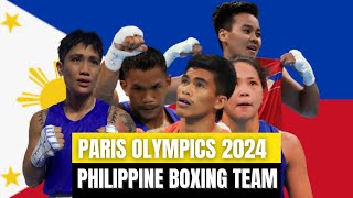 Philippine Boxing Team na kasali sa Paris Olympics 2024 [upl. by Colis]