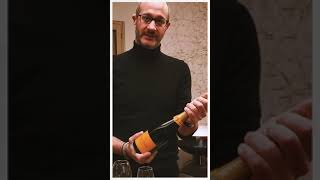 VEUVE CLICQUOT  How to  Didier Mariotti  How to open a bottle of champagne [upl. by Hafirahs]