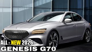 2026 GENESIS G70  Next Generation [upl. by Stulin851]