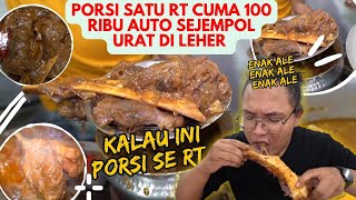 DAGING WAGYU INDIA PORSI SATU RT CUMA 100 RIBU GA NGITAK SETENGAH MATI NGABISINNYA SAKING BANYAKNYA [upl. by Lenzi107]