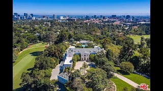 US195000000 Mansion 10644 Bellagio Rd Los Angeles CA 90077 For Sale [upl. by Annavoeg]