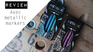 REVIEW  Avec Metallic markers [upl. by Eihcir]