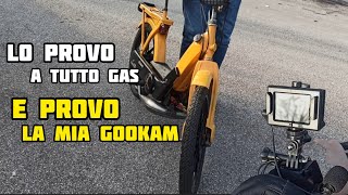 Prova su strada con il ciao e provo la GooKam [upl. by Seagrave]