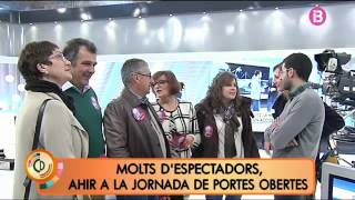 Jornada de portes obertes a IB3 Televisió [upl. by Vacuva996]