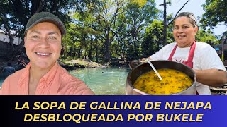 La ESPECTACULAR Sopa de Gallina India que NO PODÍAN COMER los salvadoreños en Nejapa ¡Bienvenidos [upl. by Hgieliak]