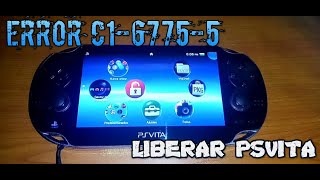 PSVita quotsoluciónquot error c167755 tutorial  liberar psvita para todas las versiones [upl. by Reube]