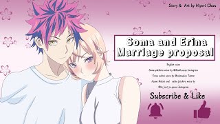 Soma and Erina marriage proposal shokugeki no soma [upl. by Suoivatra]