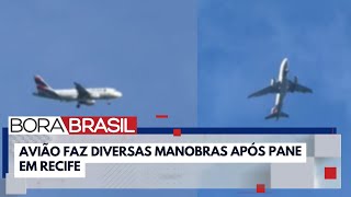 Avião que ia de Recife para o Aeroporto de Guarulhos SP tem falha mecânica  Bora Brasil [upl. by Rukna]