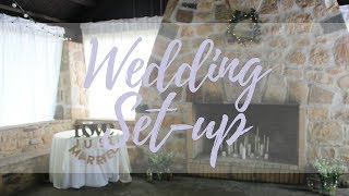 Setup for an Outdoor Pavilion Wedding  Start to Finish [upl. by Hedwiga]