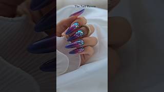 ombre nails nail nailart shortfeed naildesign yt nails ytshort ytshorts ytshortsvideo [upl. by Ainitsirk]