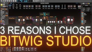 3 Reasons I chose Bitwig as my DAW [upl. by Dnomaj490]