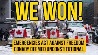 BREAKING Federal Court rules against Trudeau and Freeland Emergencies Act was unconstitutional [upl. by Viradis]