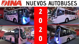 CONOCE LOS NUEVOS MODELOS DE AUTOBUSES DE DINA [upl. by Bohi]