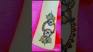 Very easy beautiful mehndi 🌿 design kaise lagaye youtubeshorts shorts mehndi [upl. by Frayne329]