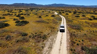 Carrizo Plains National Monument Drone [upl. by Ammeg230]