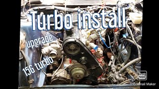 Volvo 240 Turbo Easy Install [upl. by Eenaffit]