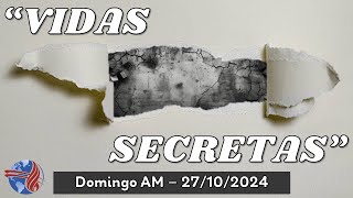 Pastor Cardo  quotVidas Secretasquot  Domingo AM 27102024 [upl. by Wojcik]