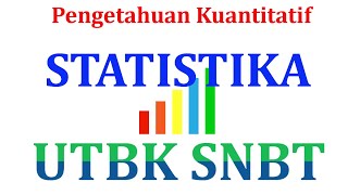 Step by Step Bahas Soal UTBK SNBT  Statistika [upl. by Akemehc]