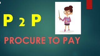 P2P  Procure to Pay Process with definition [upl. by Neelhtakyram]