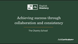 Achieving success through collaboration and consistency with English Mastery Secondary [upl. by Becky]