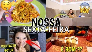 FIZ GALINHADA SAUDÁVEL ASSISTI UM FILME CHOCANTE VOU FAZER BOTOX E PIZZA CREK ♥  Bruna Paula [upl. by Ellesij460]