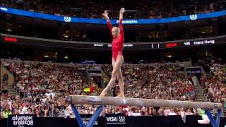 Nastia Liukin  Balance Beam  2008 Olympic Trials  Day 2 [upl. by Betti]