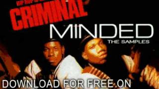 boogie down productions  9mm Goes Bang  Criminal Minded [upl. by Zebada]