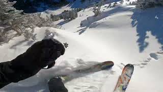 Skier Triggered Avalanche Mt Blackmore  12 Dec 2023 [upl. by Anaizit838]