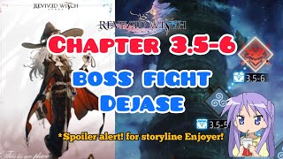 REVIVED WITCH Chapter 356 Boss fight Dejase amp SPOILER ALERT [upl. by Ruhtracam474]