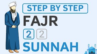 Learn How to Pray 2 Rakat Sunnah of Fajr Salah  StepbyStep Prayer Tutorial  Men Hanafi Method [upl. by Airec]