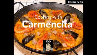 Cooking with Carmencita Paellero [upl. by Nosecyrb]