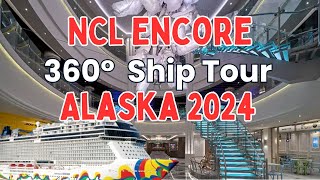 Norwegian NCL Encore Tour Alaska Season 2024 [upl. by Eiznik215]