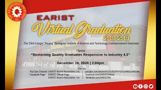 EARIST Virtual Graduation 2020 [upl. by Betthel940]