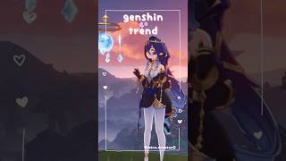 ₊˚⊹ genshin impact 4 🌟 characters trend ᯓ ᡣ𐭩 genshinimpact cozygames genshin genshinshorts [upl. by Nylehtak]