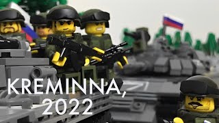 Lego Ukraine Battle of KREMINNA [upl. by Otanod550]