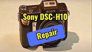 SONY Cybershot DSC H10 review digital camera 1080HD HD high deffinition photo pictures [upl. by Saturday685]