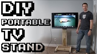 DIY Portable TV Stand [upl. by Eelitan]