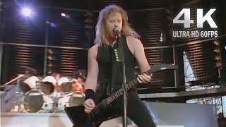 Metallica  quotEnter Sandmanquot Moscow 91  Remastered 4K 60FPS [upl. by Beaver]