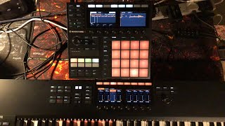 How To Set Up The Maschine With The Komplete Kontrol S61S49 Keys  No Computer Required [upl. by Yeargain]