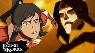 Korra vs Amon amp The Equalists at the ProBending Tourney 🔥 Full Scene  The Legend of Korra [upl. by Constantin]