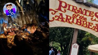 Pirates of the caribbean 🏴‍☠️ onride Disneyland parc Paris ✨️ [upl. by Mehalek]