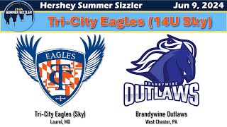 24 Spring TriCity Eagles vs Brandywine Outlaws Hershey Summer Sizzler [upl. by Krys]