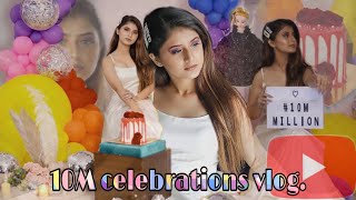 10M Celebration Vlog  Arishfa Khan [upl. by Aowda899]