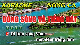 Dòng Sông Và Tiếng Hát karaoke Song Ca Beat Dễ Hát  Đăng Trung kara 0364274243 [upl. by Annavoig]